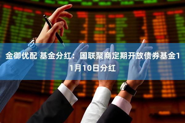 金御优配 基金分红：国联聚商定期开放债券基金11月10日分红